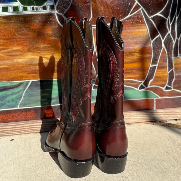 Never Worn Vintage Rancho Viejo Men's Western Cowboy Boots 7 1/2 Women's 9 - Picture 8 of 16